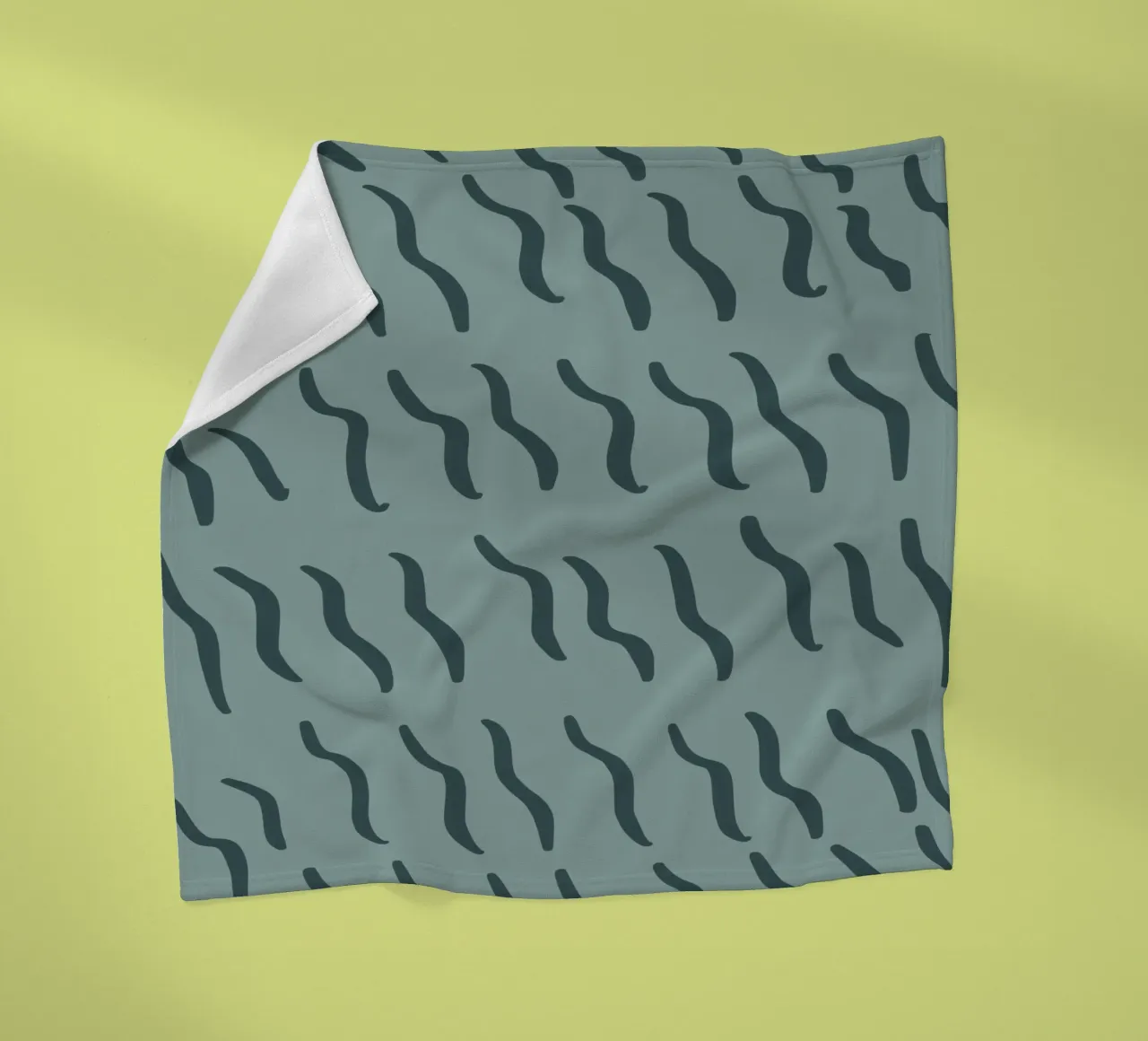 Ripple pattern 06 Fleecedecke von Little Dean