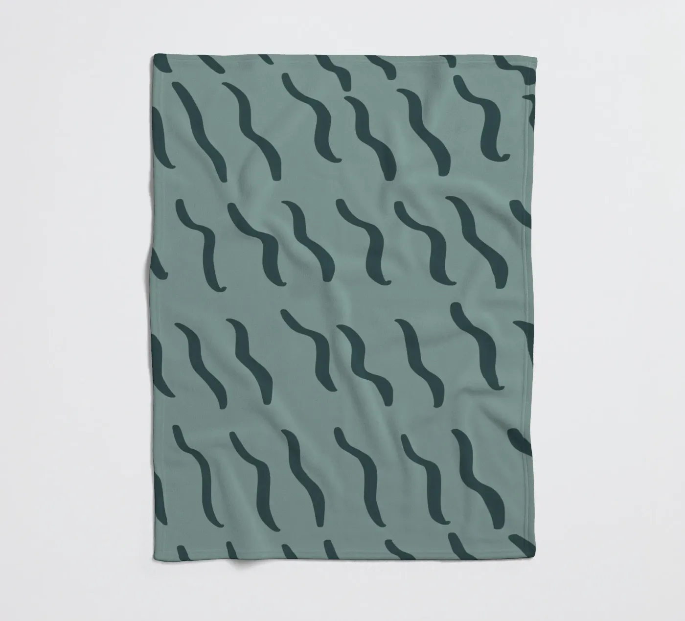 Riffelmuster 06 Fleecedecke von Little Dean