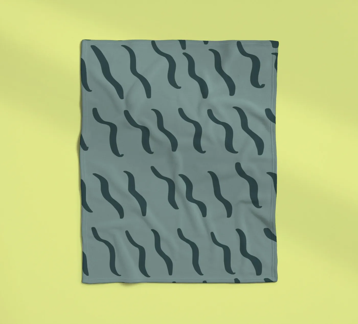 Riffelmuster 06 Fleecedecke von Little Dean