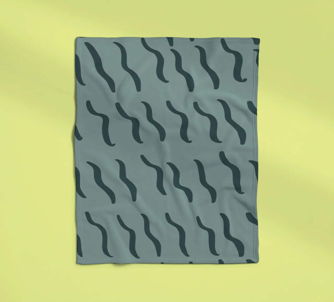 Ripple pattern 06 Fleecedecke von Little Dean