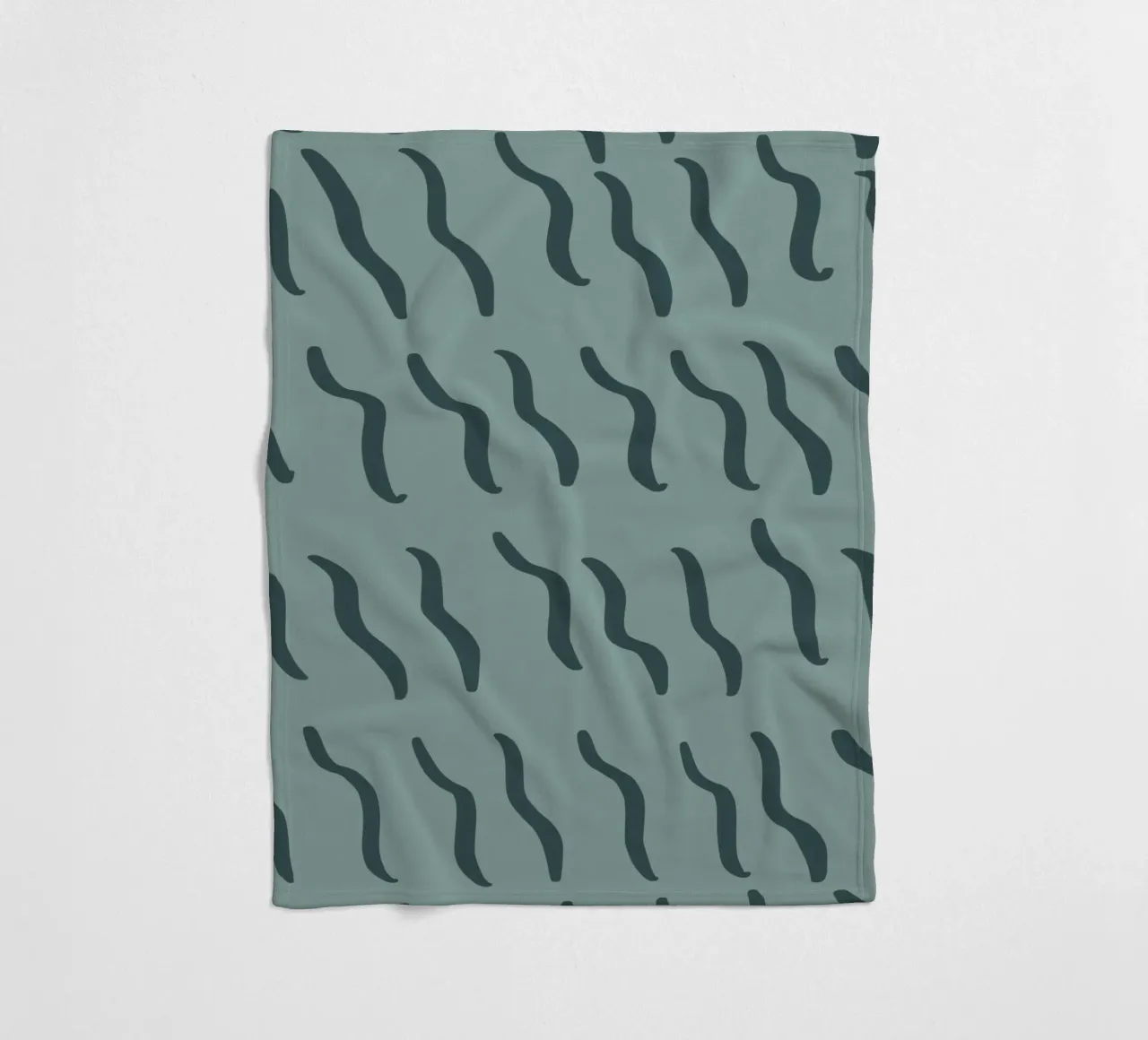 Ripple pattern 06 fleece blanket by Little Dean