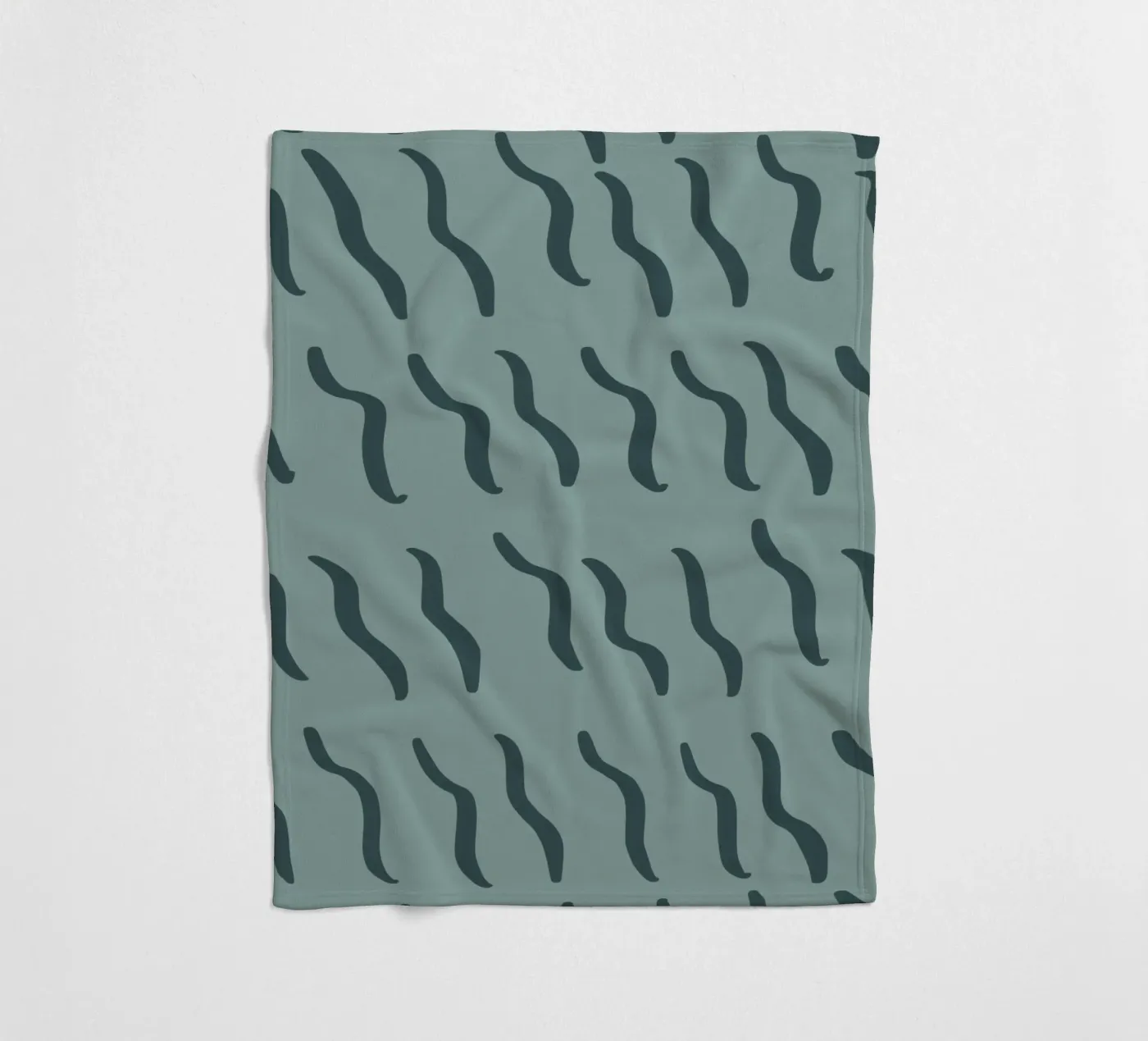 Riffelmuster 06 Fleecedecke von Little Dean