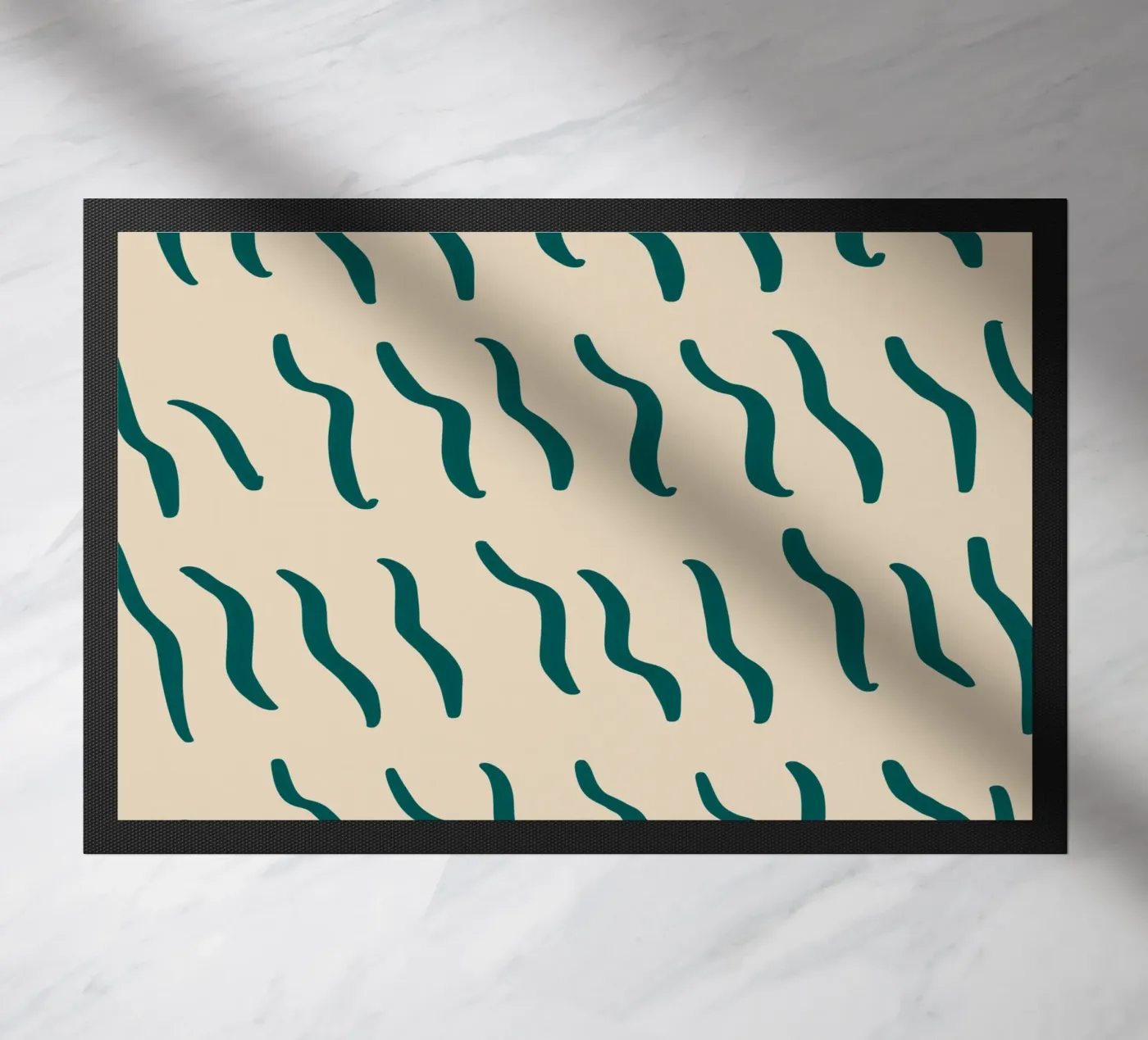 Ripple pattern 07 Fußmatte von Little Dean