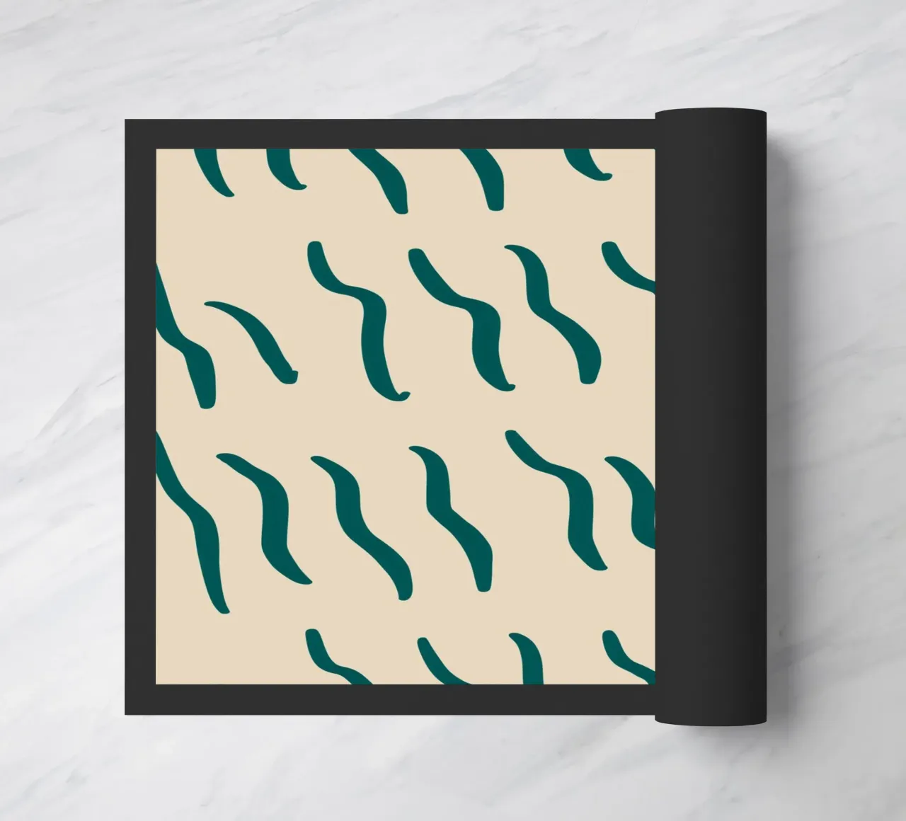 Ripple pattern 07 doormat by Little Dean