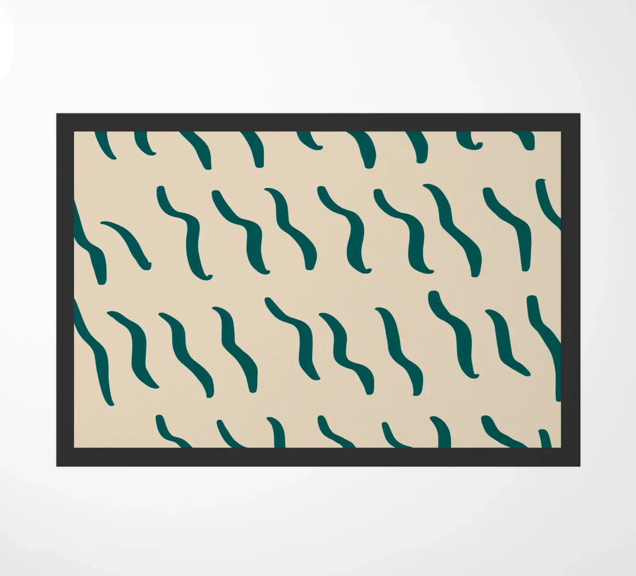 Ripple pattern 07 doormat by Little Dean