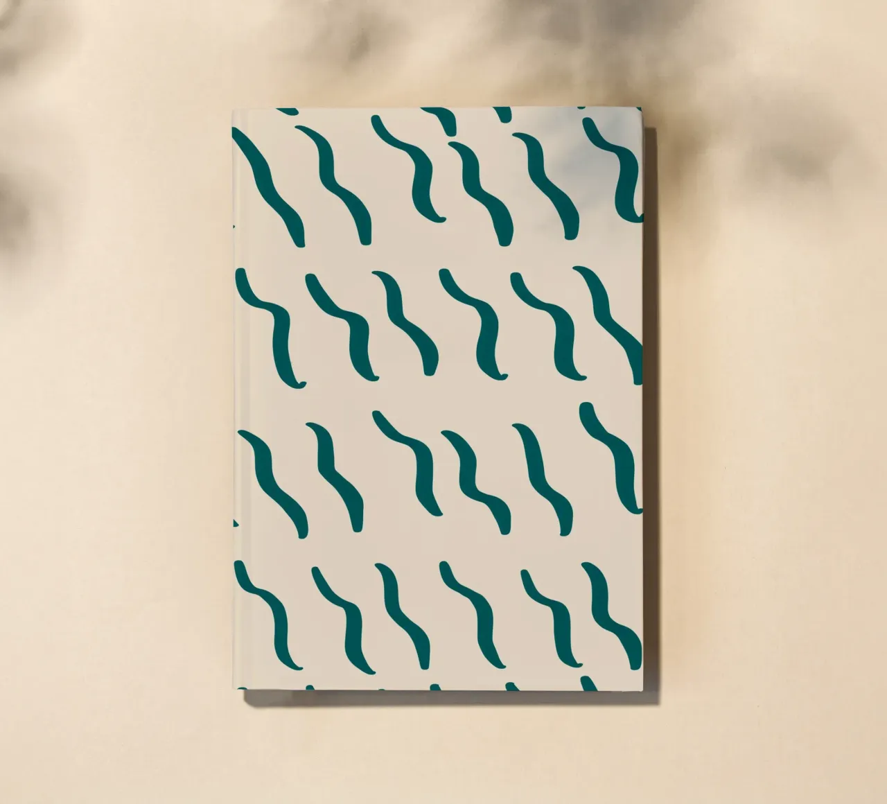 Ripple pattern 07 notebook by Little Dean