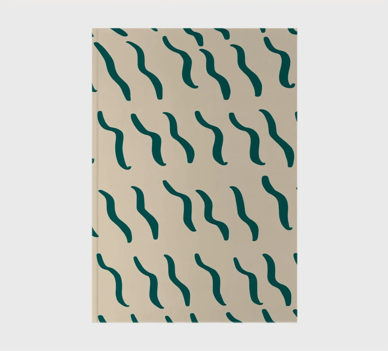 Ripple pattern 07 notebook by Little Dean