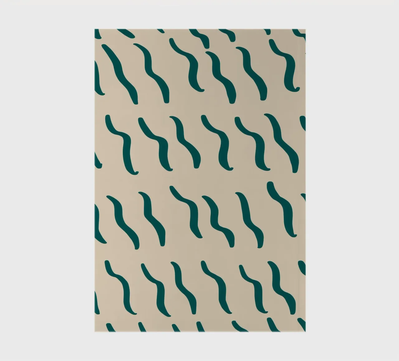 Ripple pattern 07 notebook by Little Dean