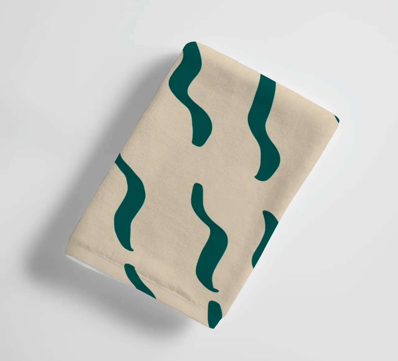 Ripple pattern 07 towel by Little Dean