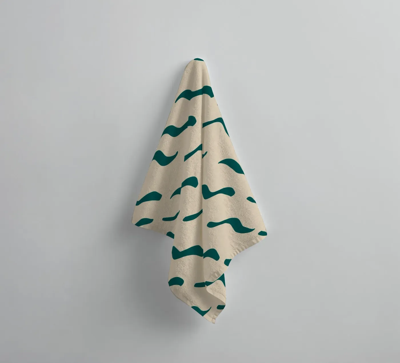 Ripple pattern 07 towel by Little Dean