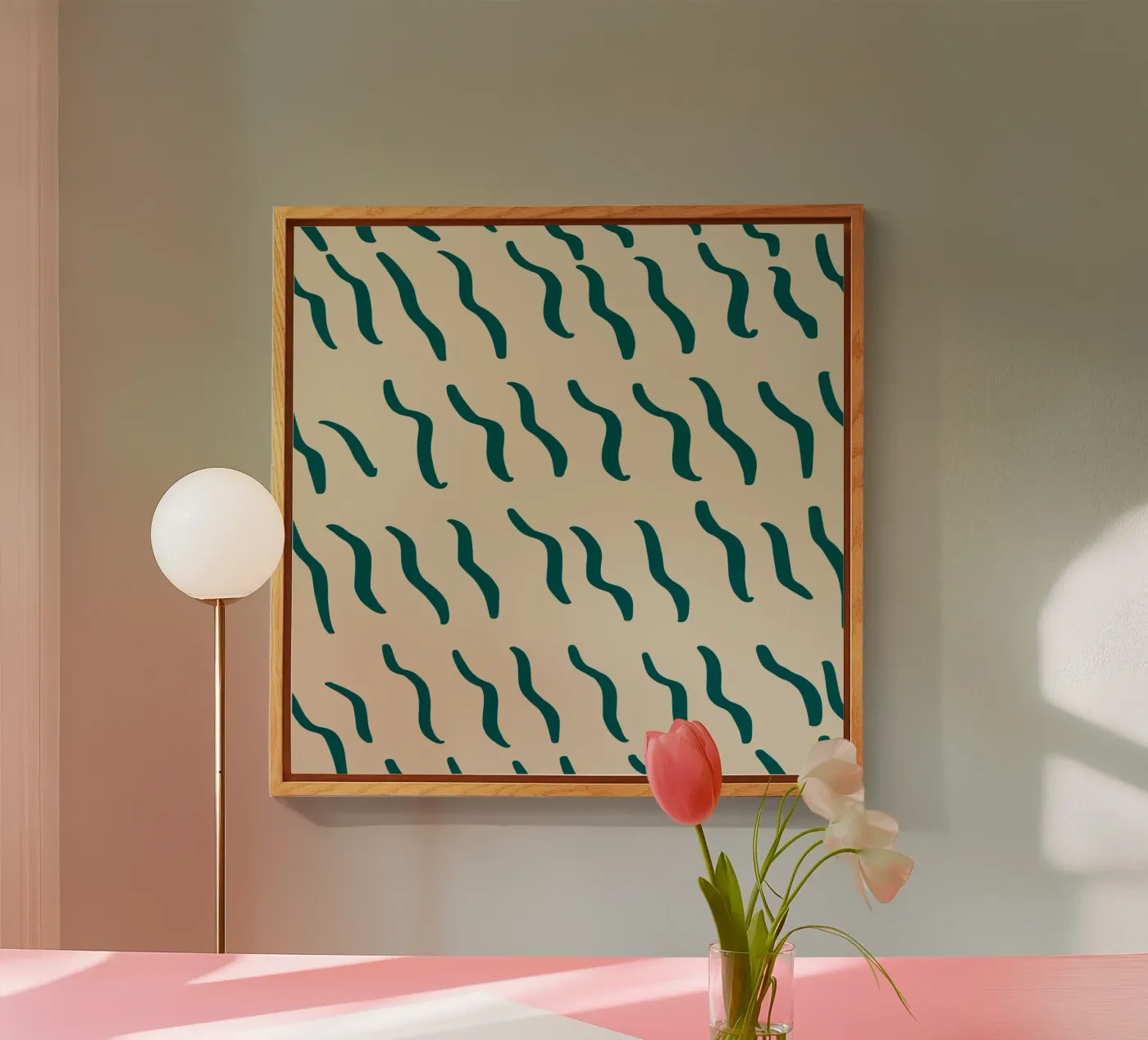 Ripple pattern 07 acrylic glass by Little Dean