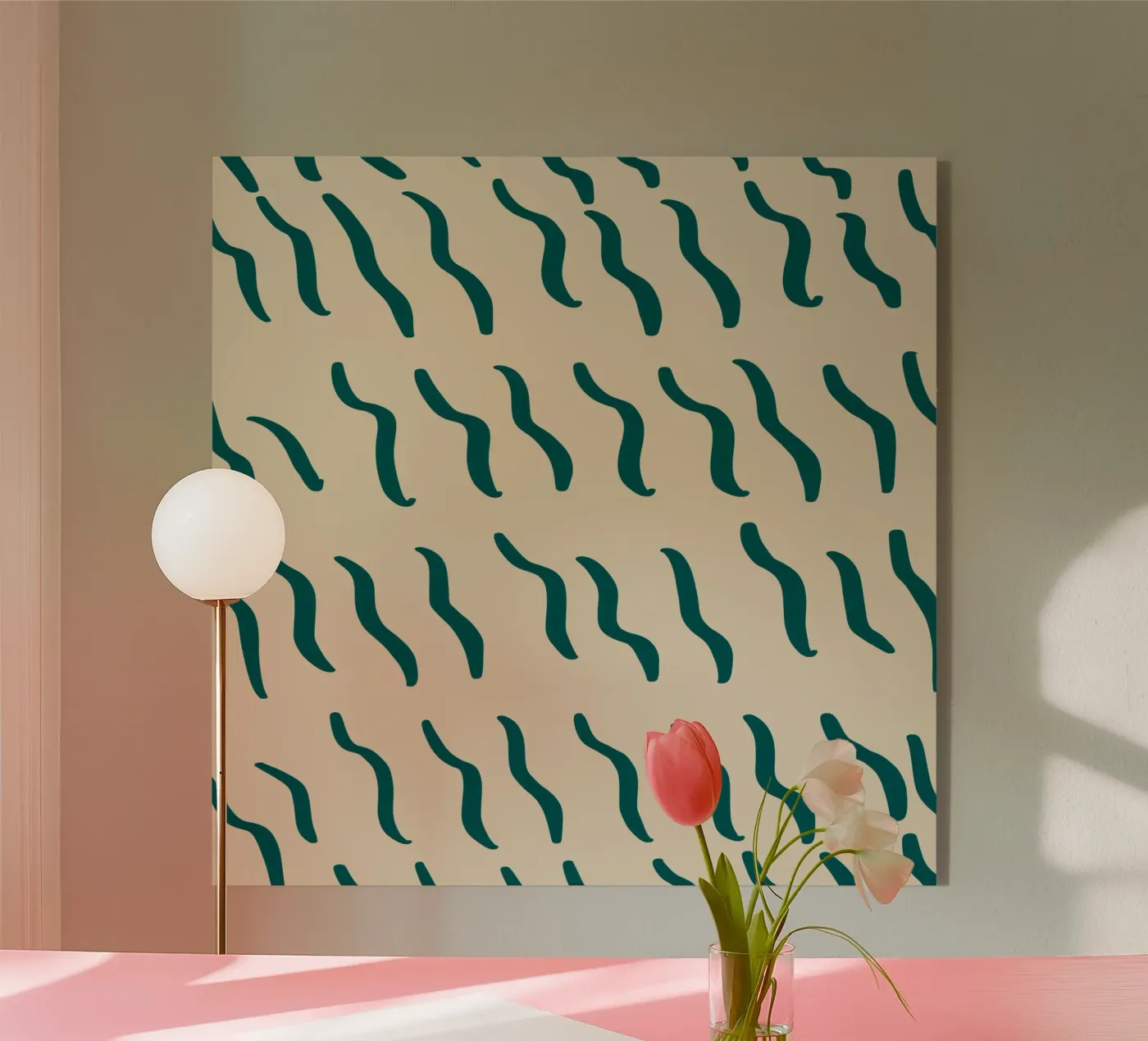 Ripple pattern 07 acrylic glass by Little Dean