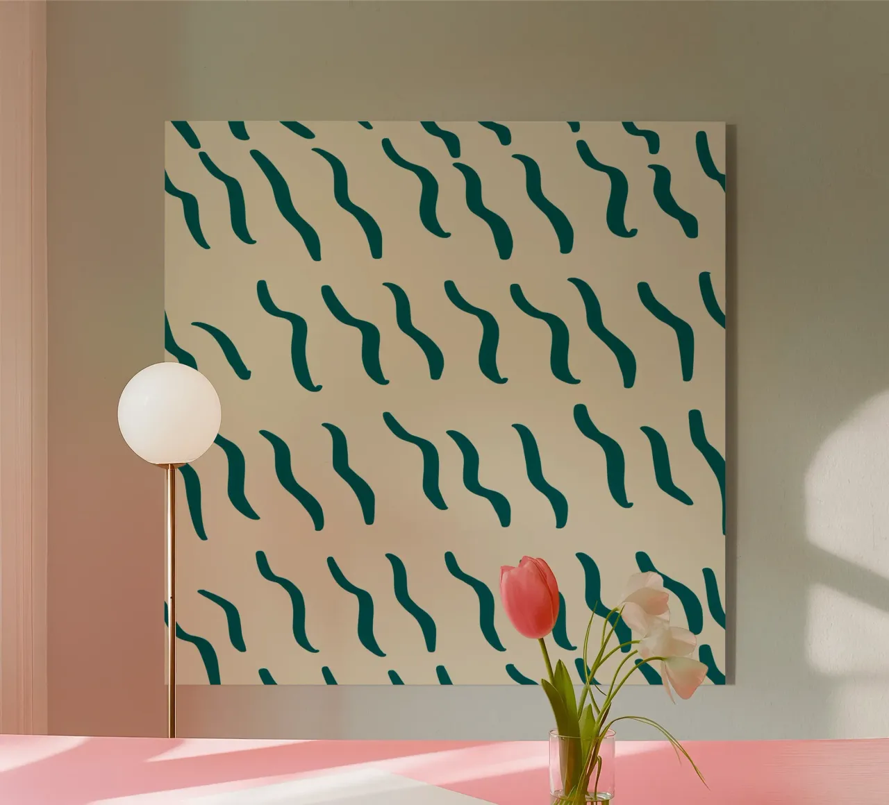 Ripple pattern 07 plexiglas de Little Dean