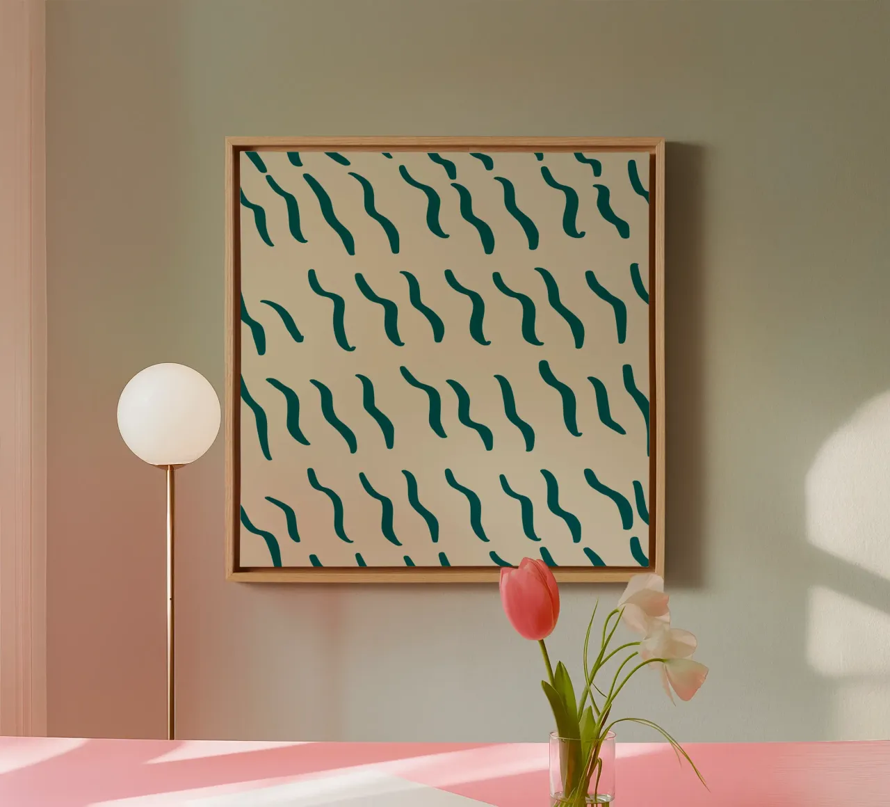 Motivo dell'increspatura 07 tela da Little Dean