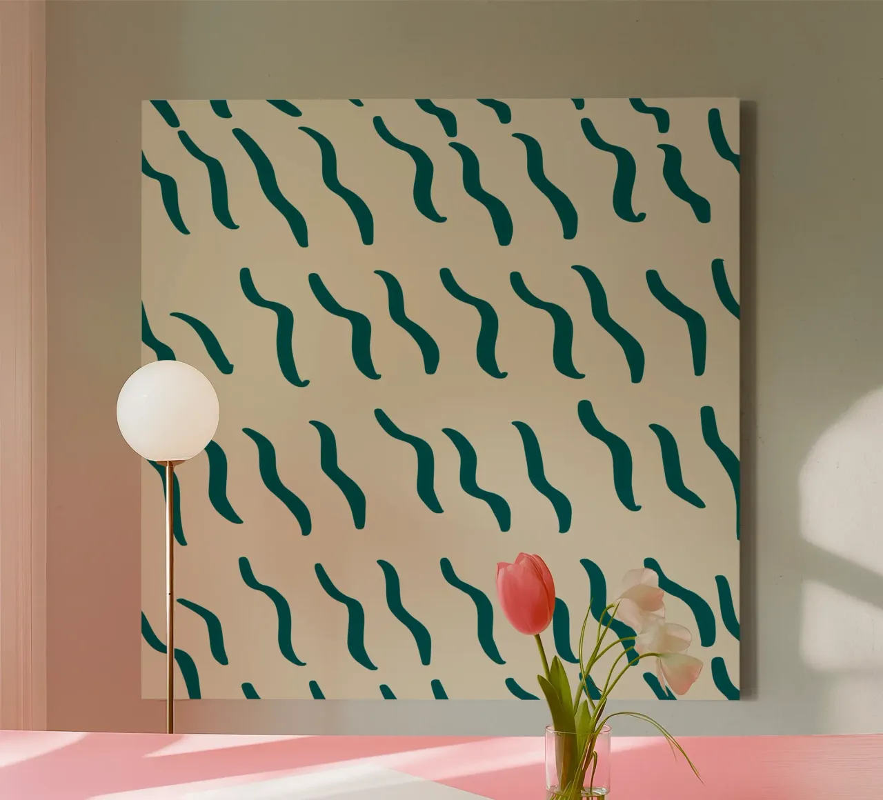 Motivo dell'increspatura 07 tela da Little Dean