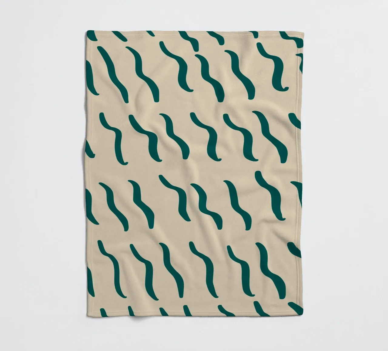 Ripple pattern 07 fleece blanket by Little Dean