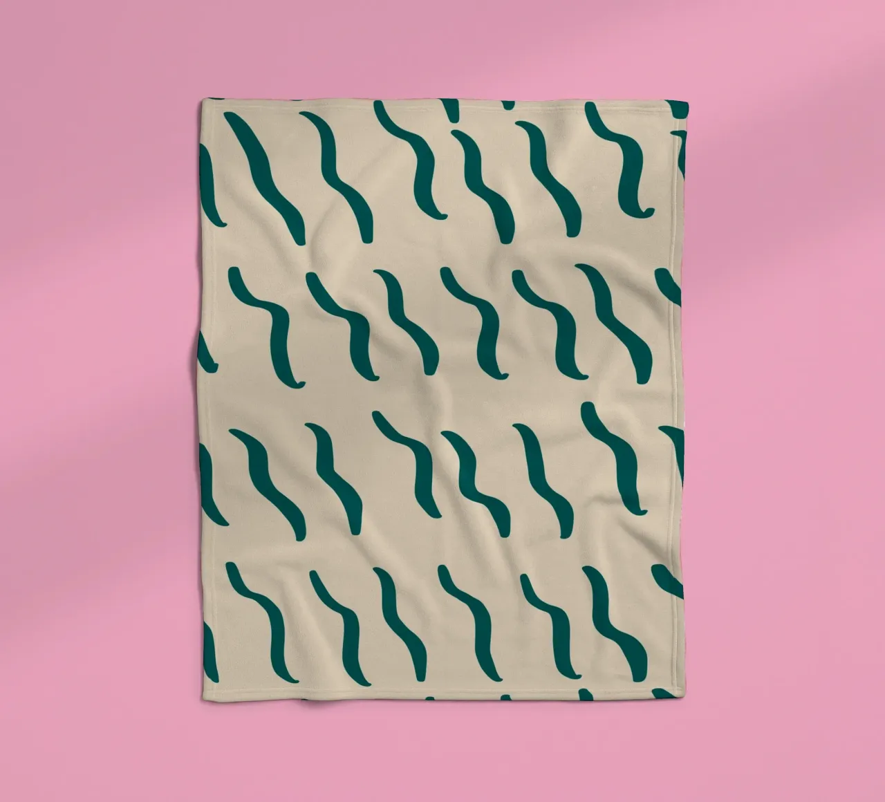 Ripple pattern 07 Fleecedecke von Little Dean