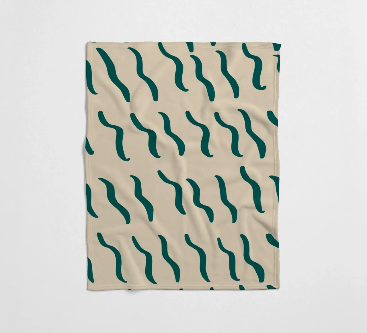 Ripple pattern 07 Fleecedecke von Little Dean