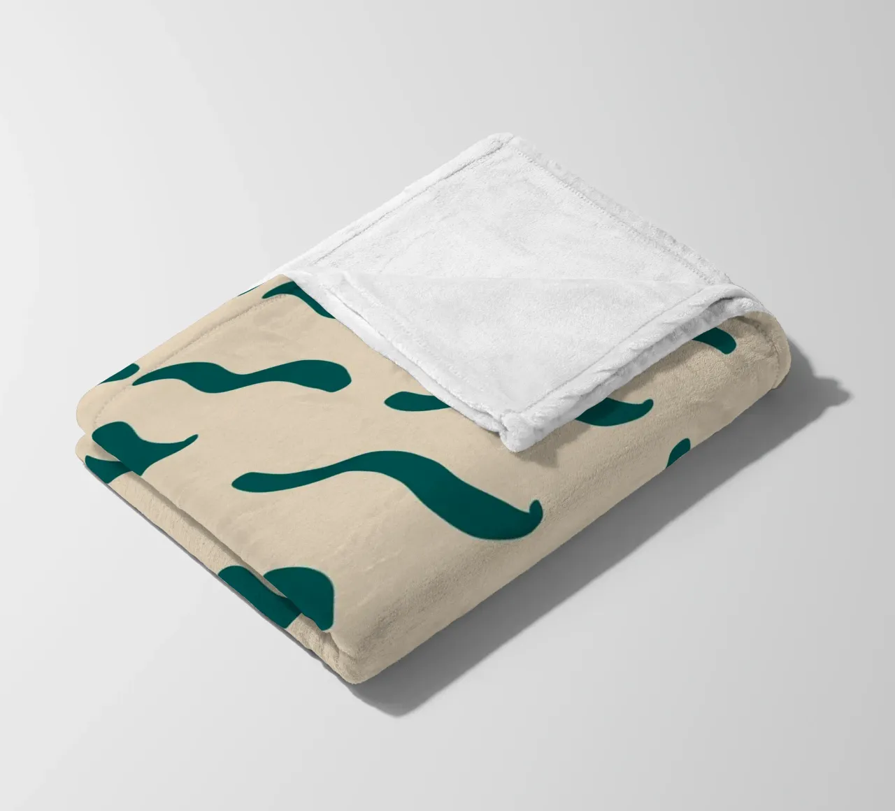 Ripple pattern 07 Fleecedecke von Little Dean