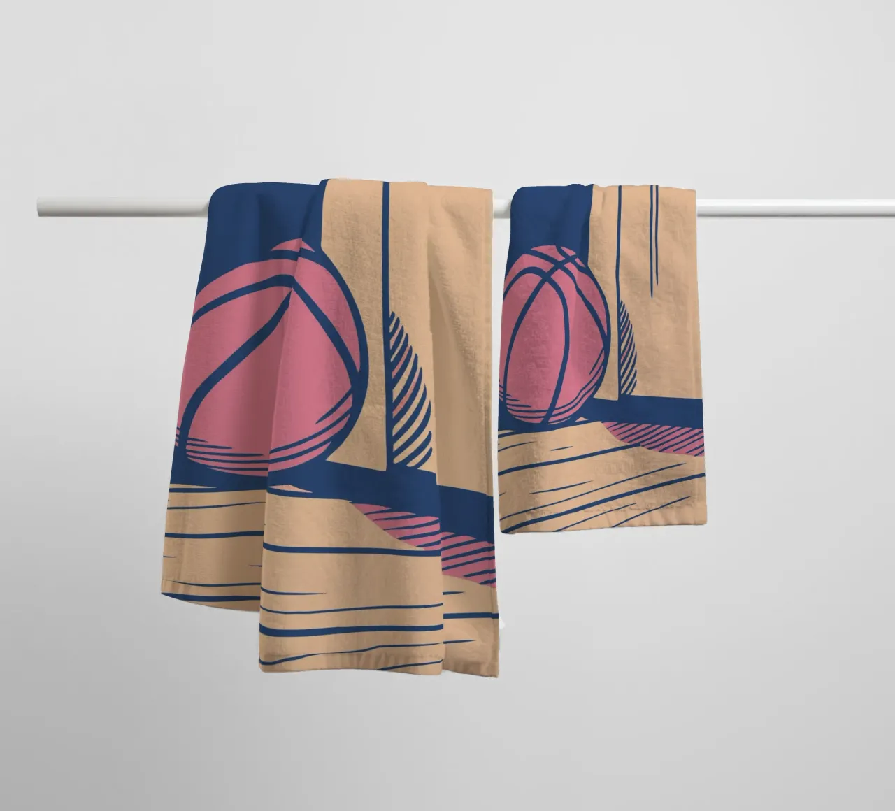 Basket in casa asciugamano da bagno da SPORTS ONLY
