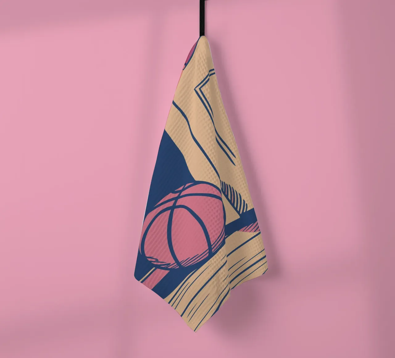 Basket in casa canovaccio da cucina da SPORTS ONLY