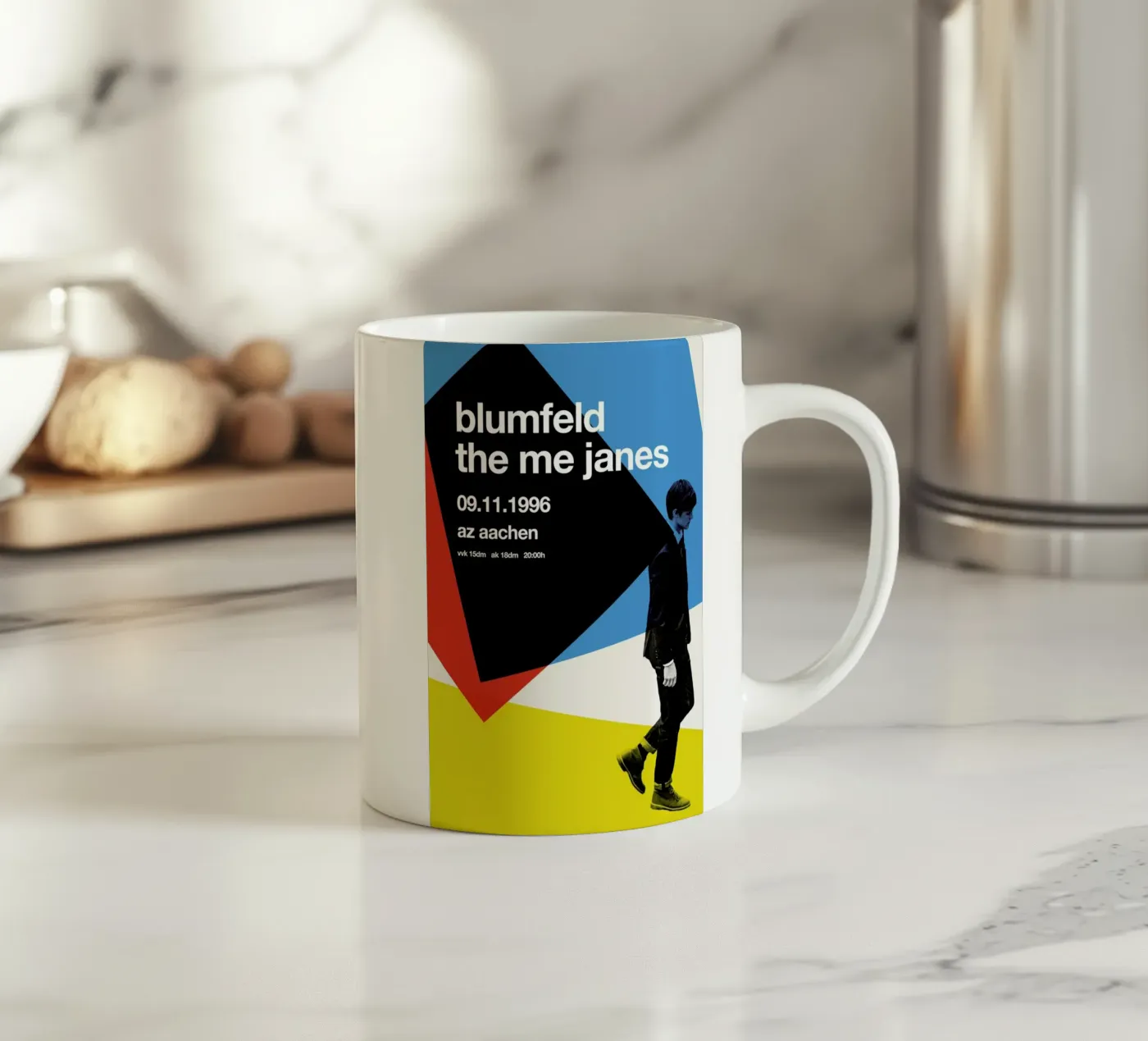 Blumfeld ceramic mug by Stephan Kochs