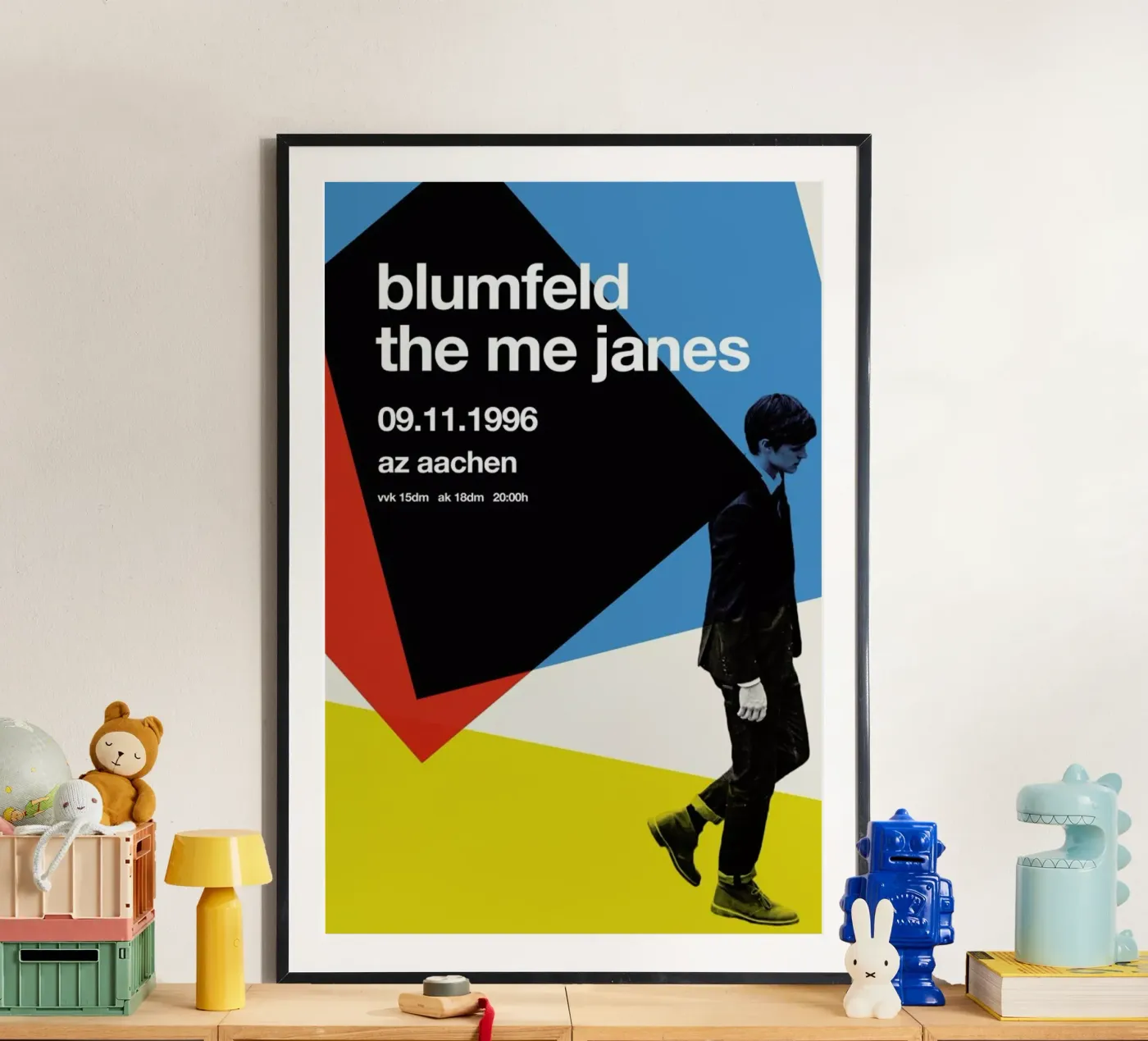 Blumfeld poster van Stephan Kochs