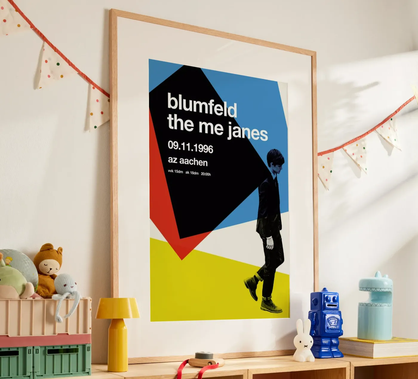 Blumfeld poster van Stephan Kochs