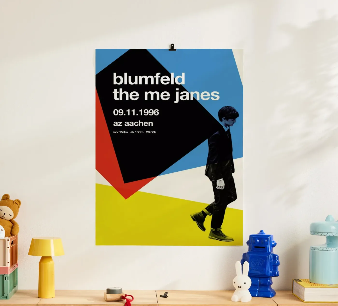 Blumfeld poster van Stephan Kochs