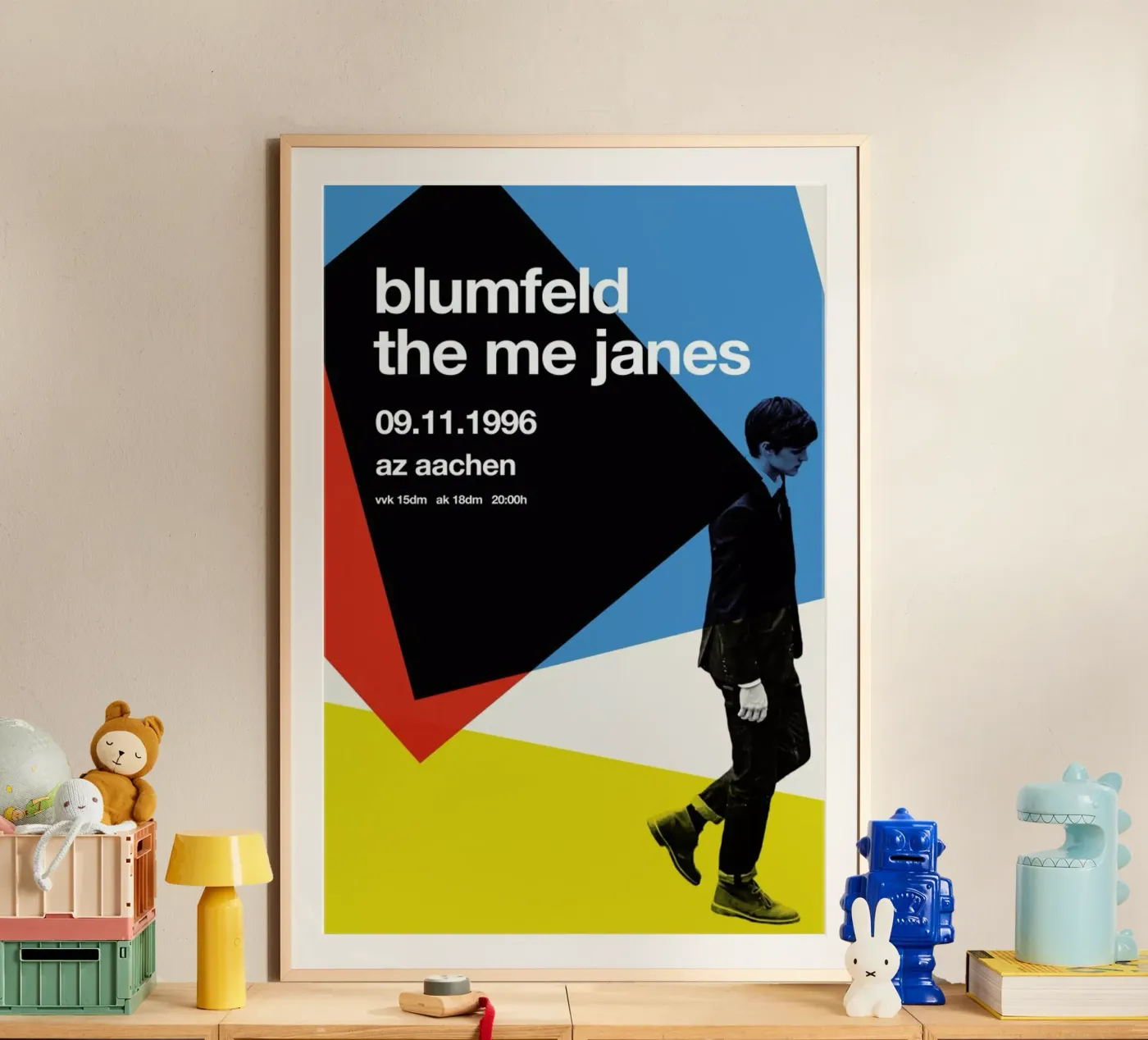 Blumfeld poster by Stephan Kochs