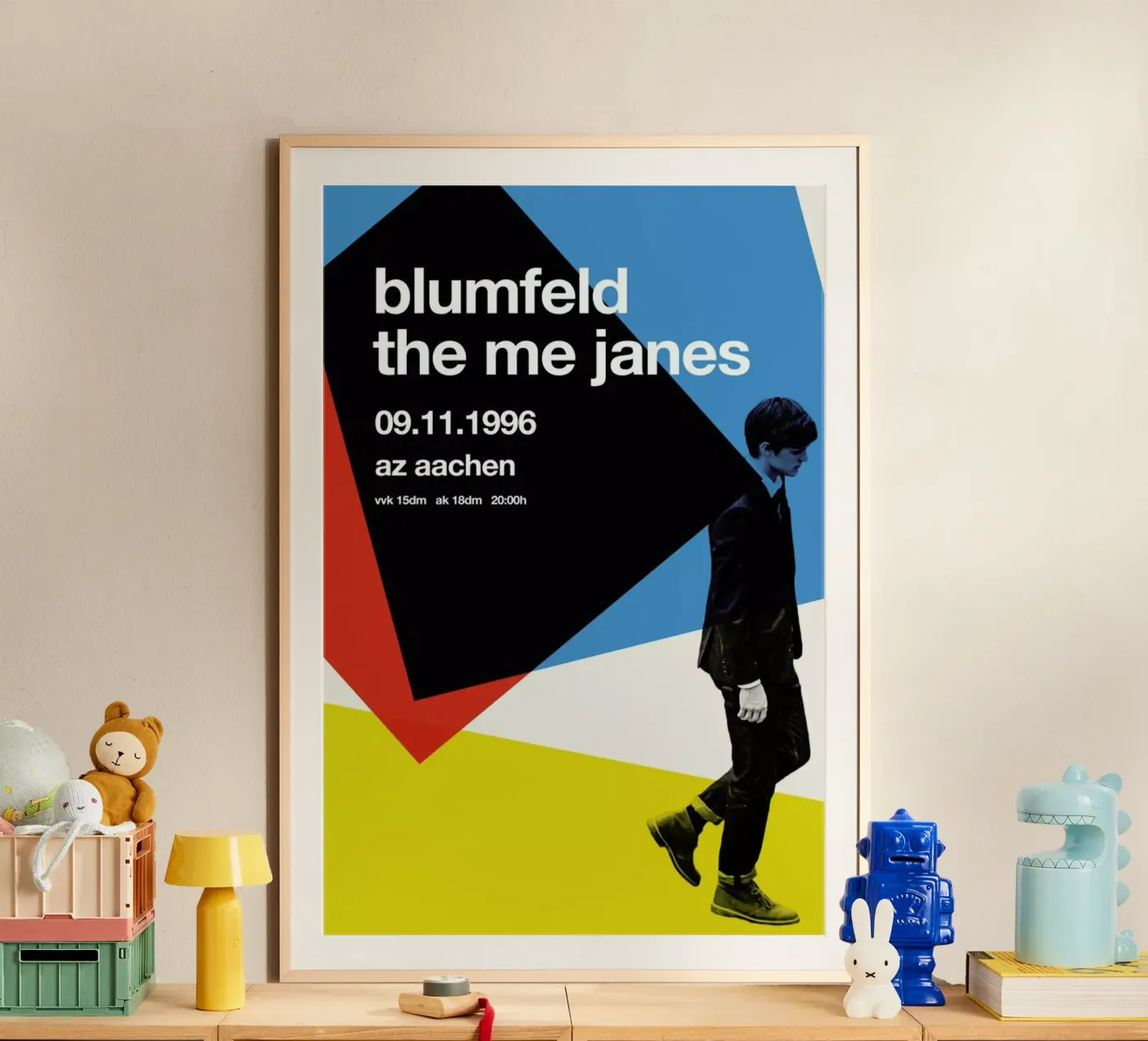 Blumfeld poster van Stephan Kochs