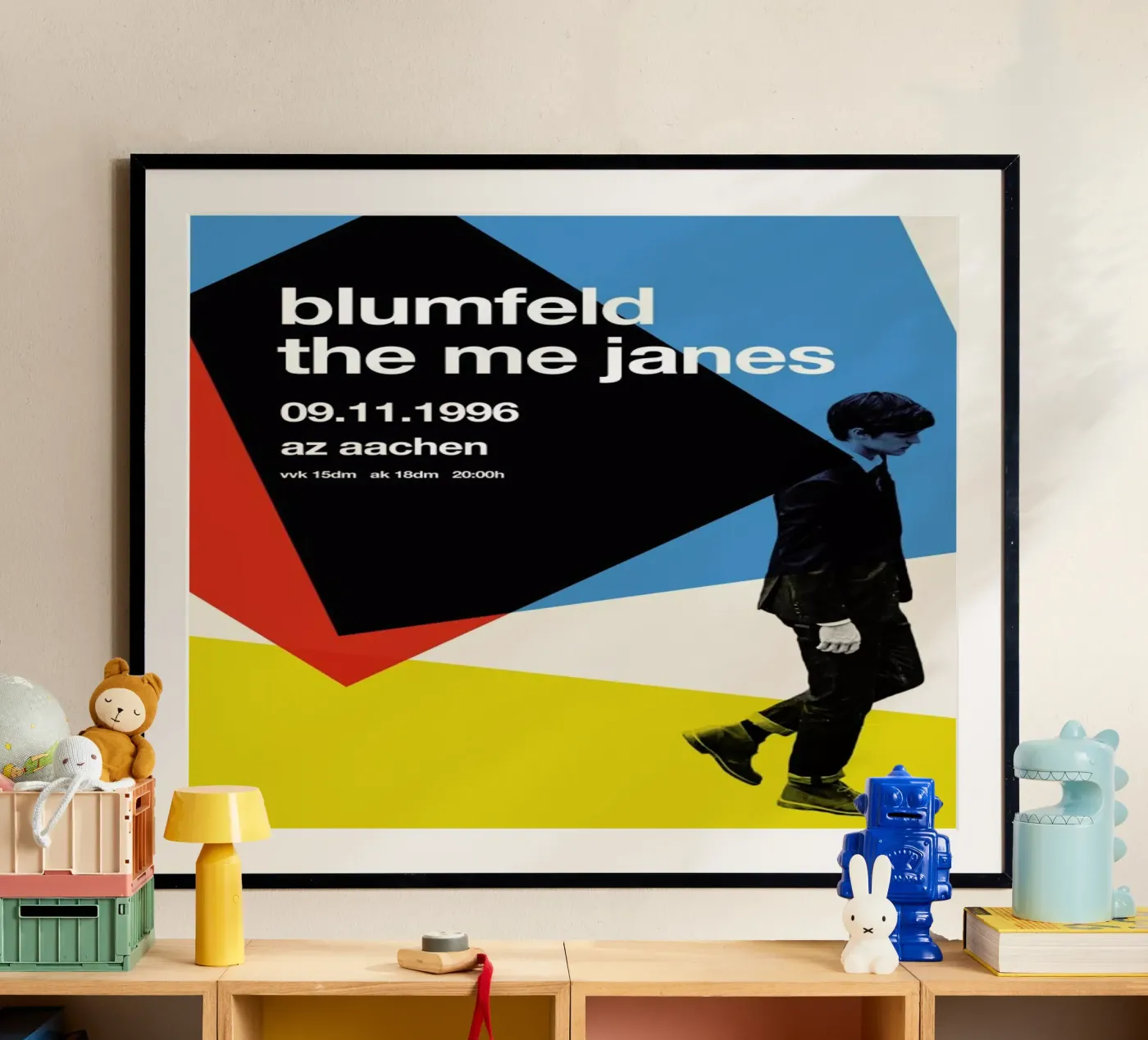 Blumfeld poster van Stephan Kochs