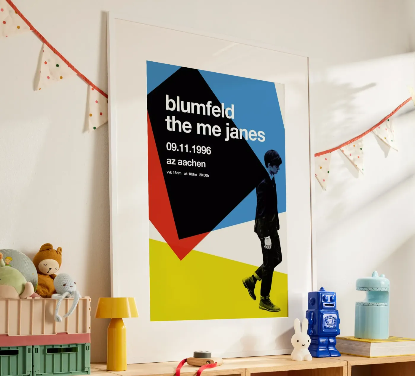 Blumfeld poster by Stephan Kochs
