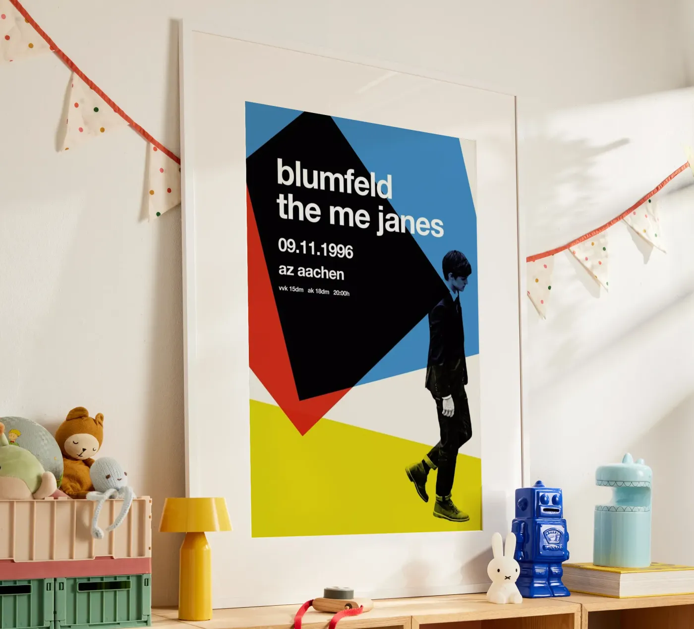 Blumfeld poster van Stephan Kochs