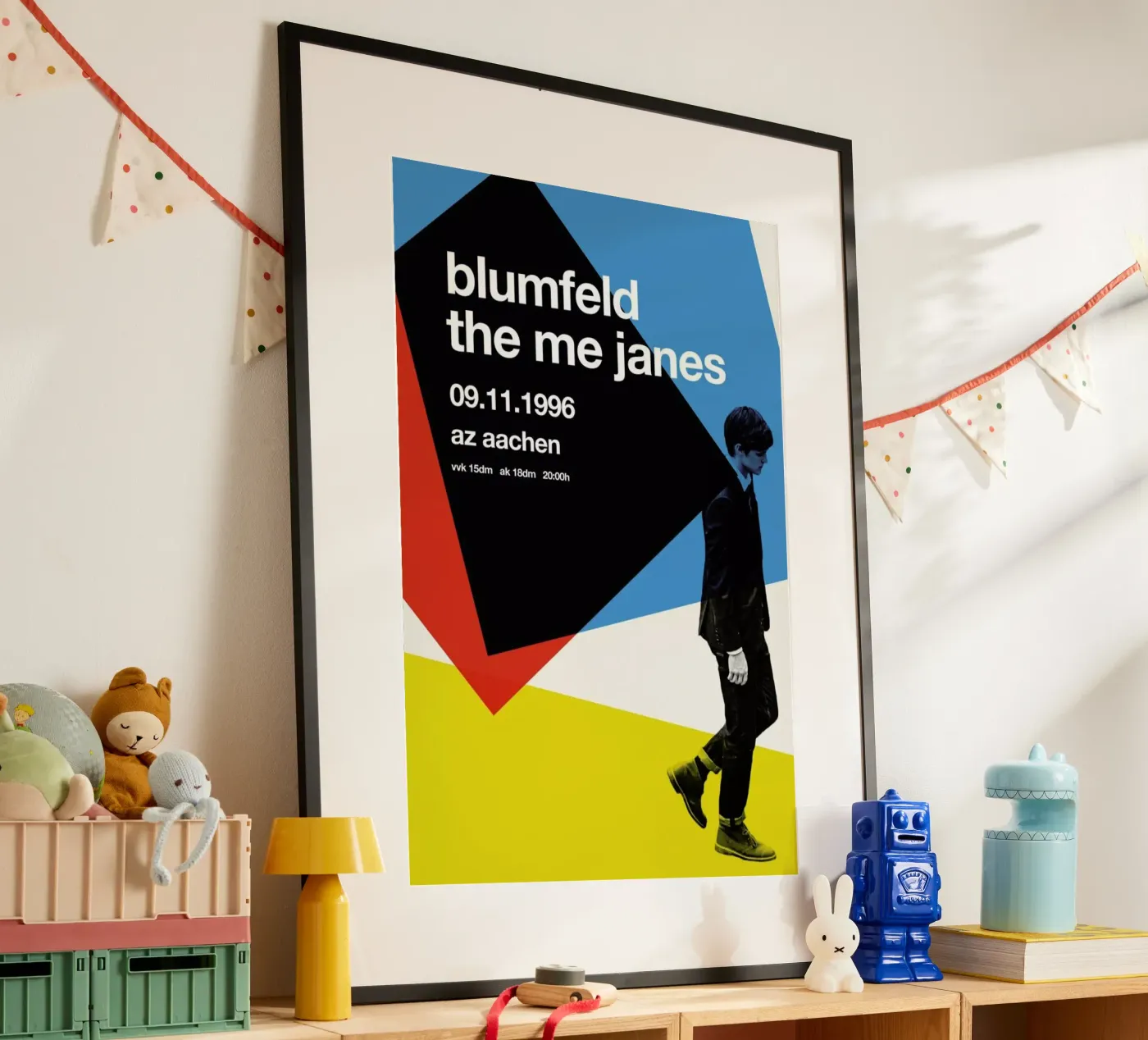 Blumfeld poster by Stephan Kochs