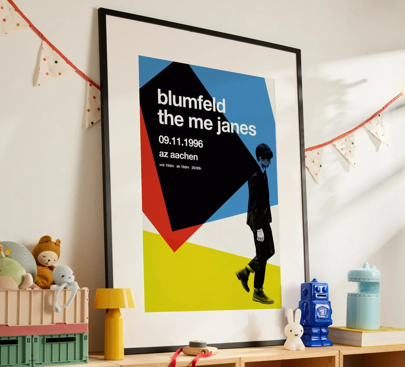 Blumfeld poster van Stephan Kochs