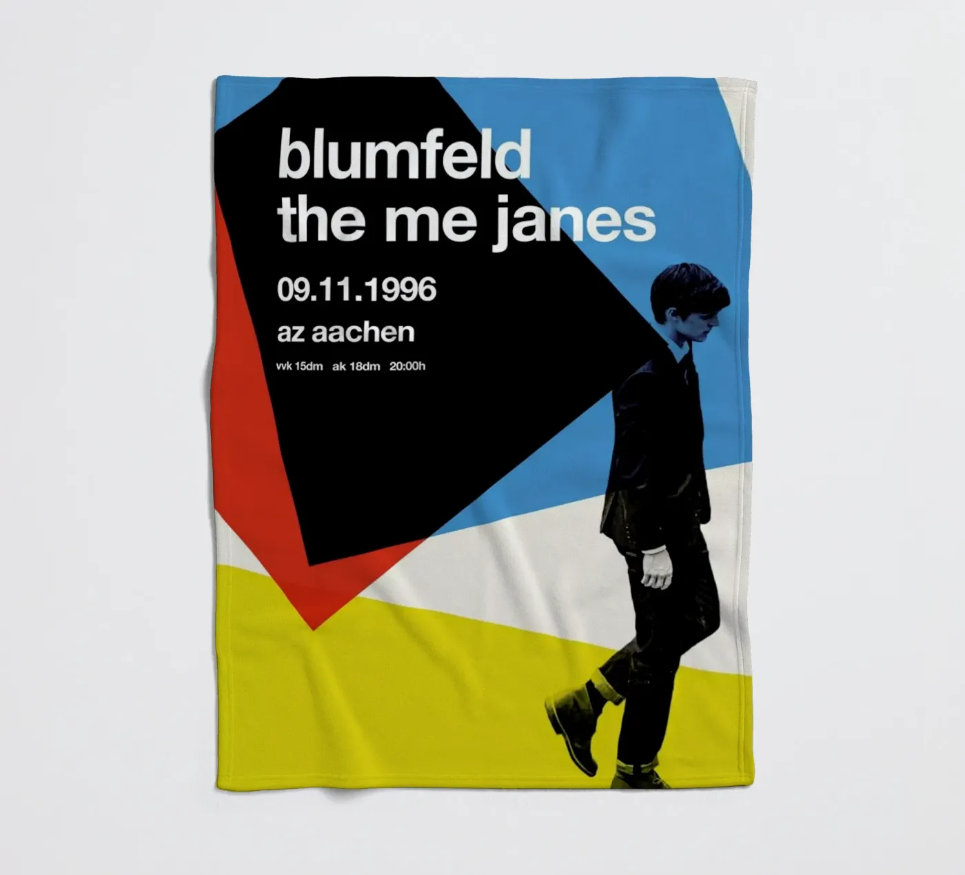 Blumfeld fleecedeken van Stephan Kochs