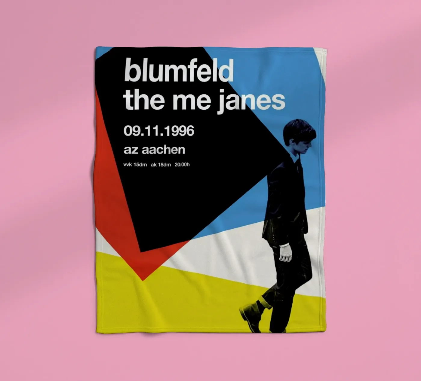 Blumfeld Fleecedecke von Stephan Kochs
