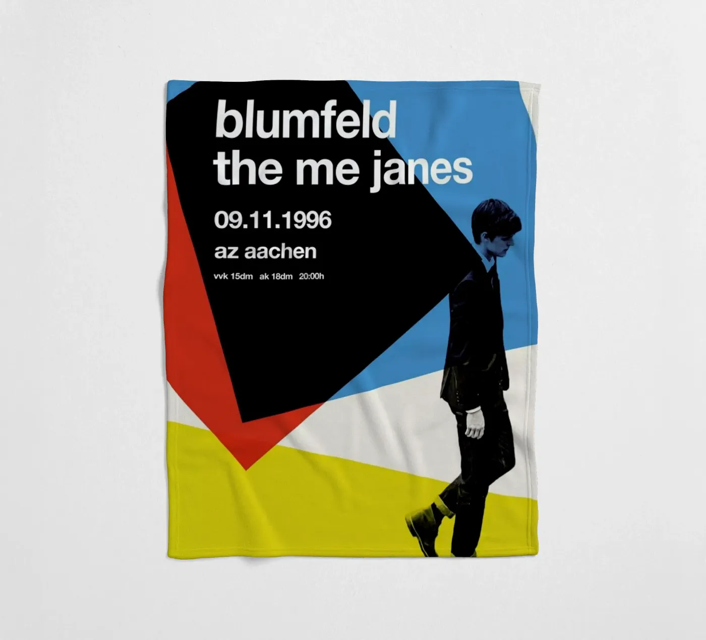 Blumfeld Fleecedecke von Stephan Kochs