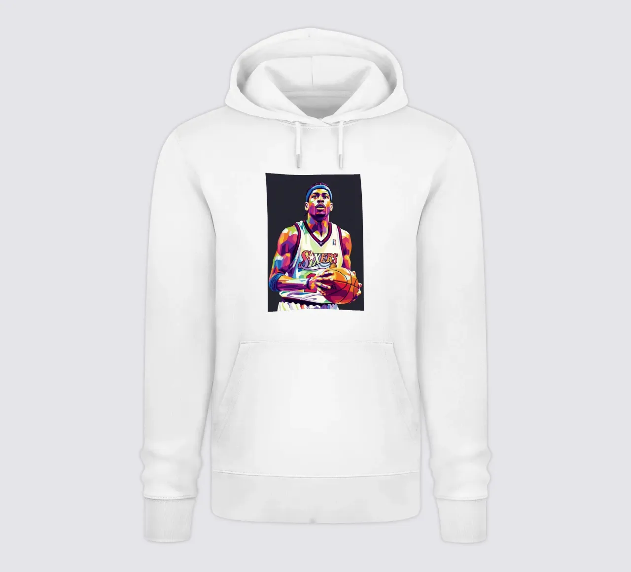 Allen Iverson - WPAP art #1 felpa con cappuccio da Hantamrata