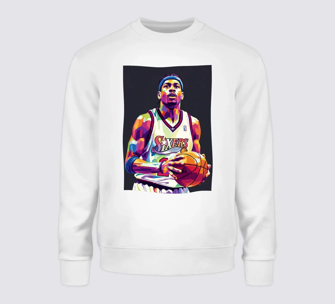 Allen Iverson - WPAP art #1 felpa da Hantamrata