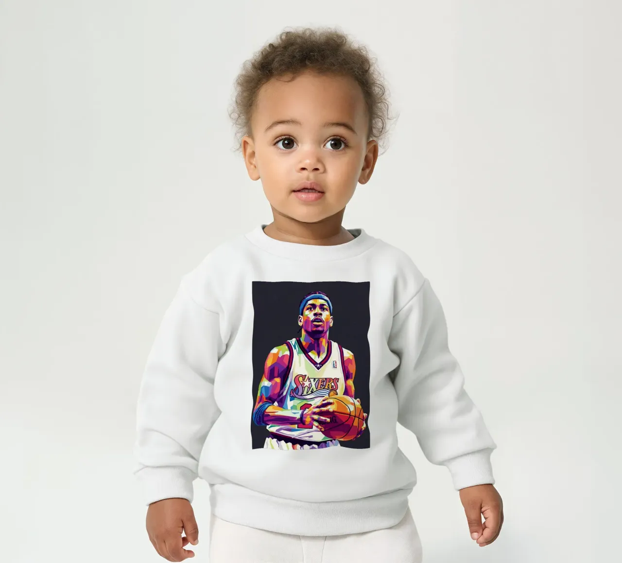 Allen Iverson - WPAP art #1 felpa neonato da Hantamrata