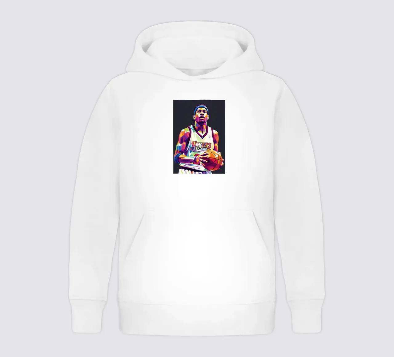 Allen Iverson - WPAP art #1 felpa bambino con cappuccio da Hantamrata