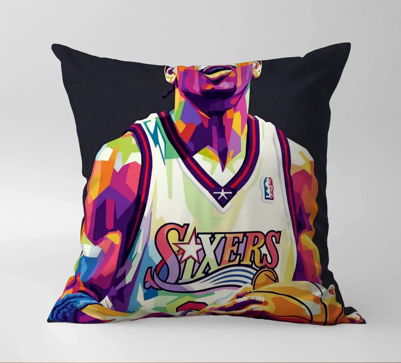 Allen Iverson - WPAP art #1 cuscino da Hantamrata