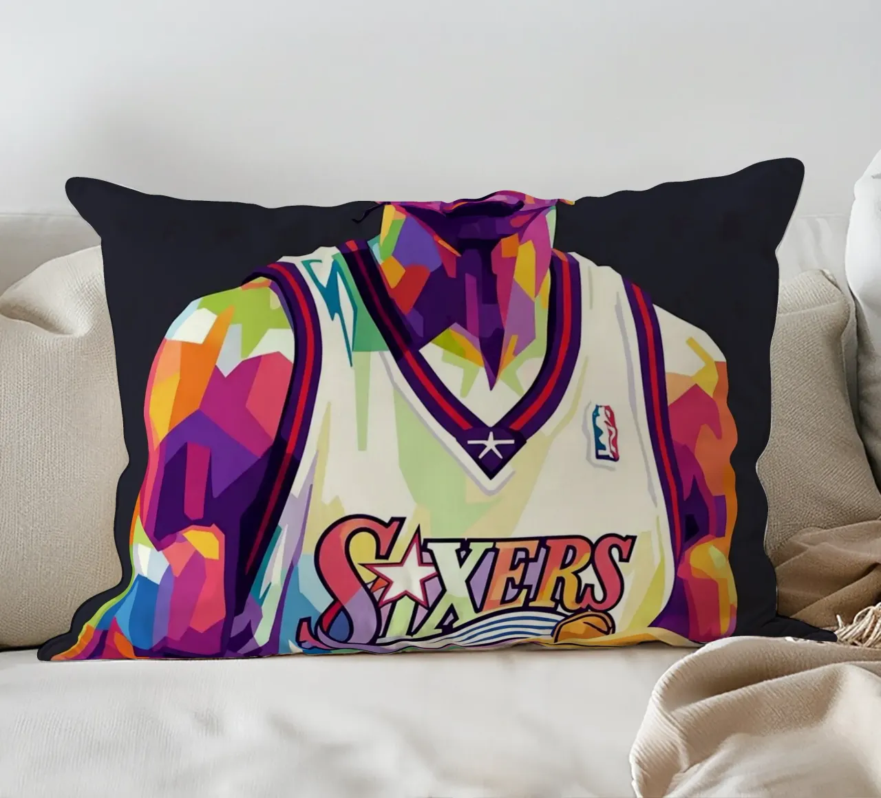 Allen Iverson - WPAP art #1 cuscino da Hantamrata