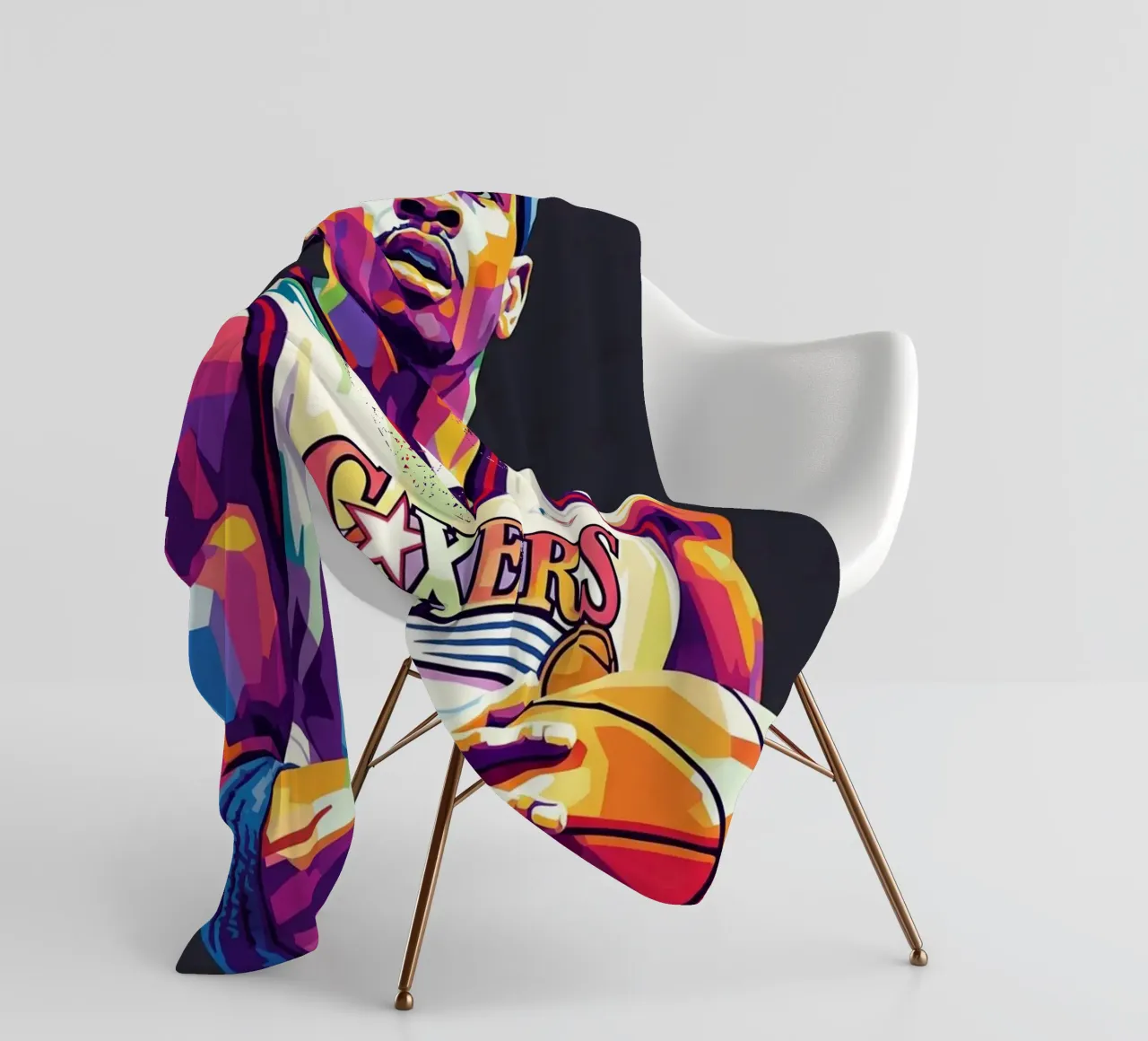 Allen Iverson - WPAP art #1 coperta in pile da Hantamrata