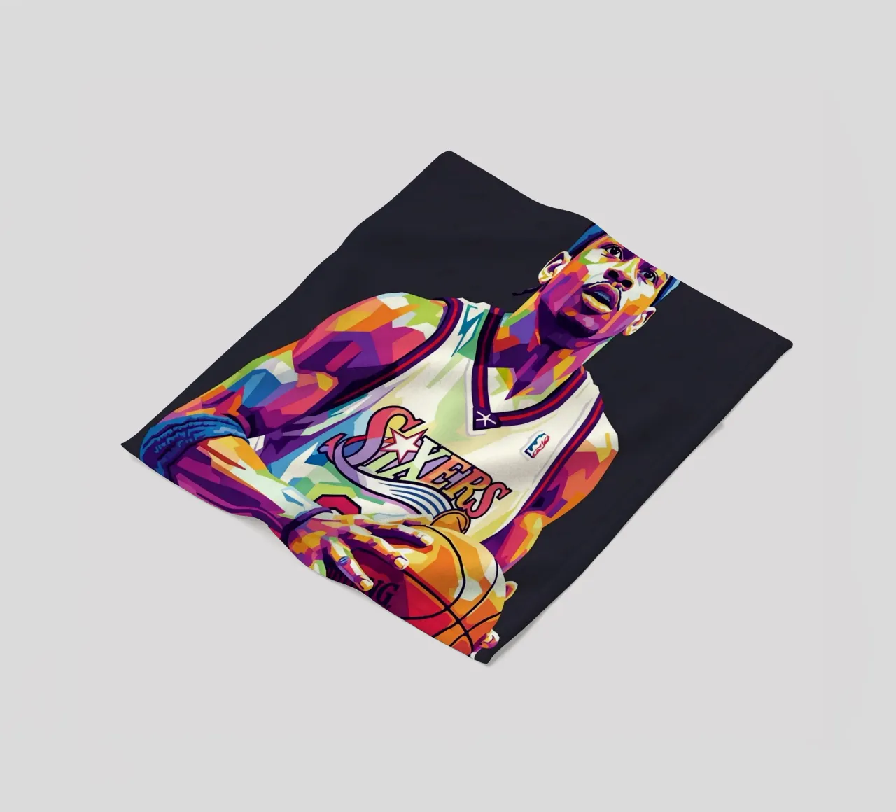 Allen Iverson - WPAP art #1 coperta in pile da Hantamrata