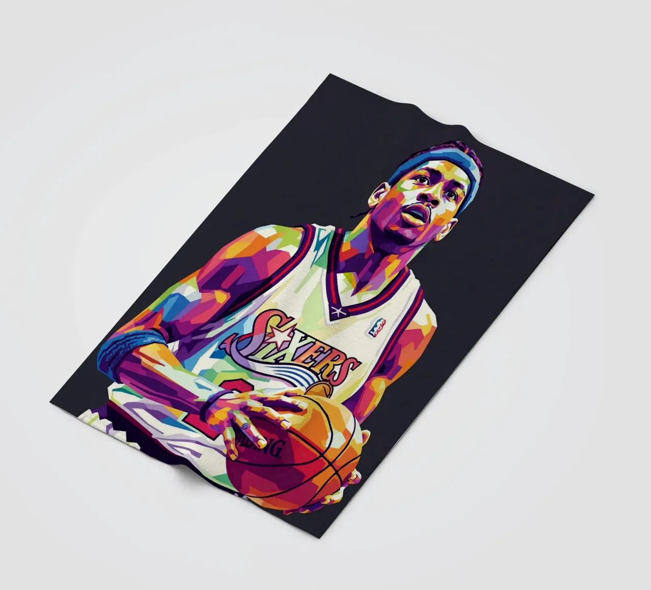 Allen Iverson - WPAP art #1 coperta in pile da Hantamrata