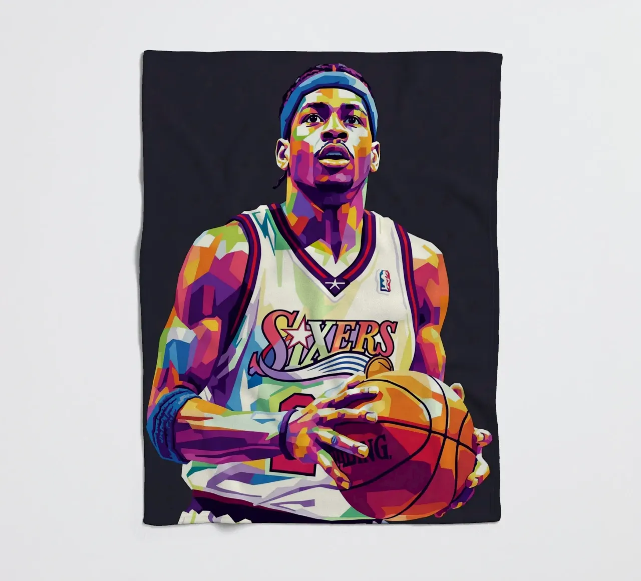Allen Iverson - WPAP art #1 coperta in pile da Hantamrata