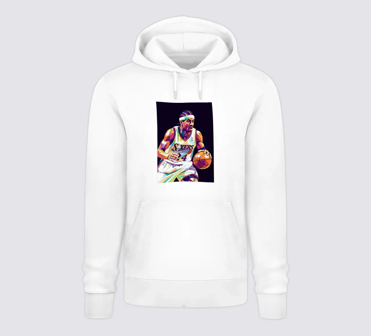 Allen Iverson - WPAP art #2 felpa con cappuccio da Hantamrata